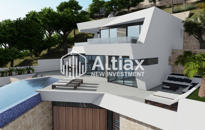 Nouvelle construction - villa -
Calpe