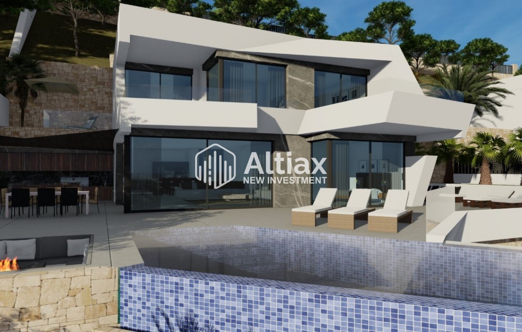 Nouvelle construction - villa -
Calpe