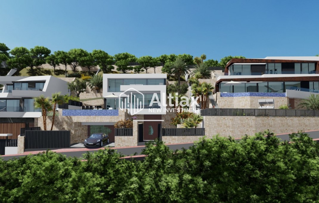 Nouvelle construction - villa -
Calpe